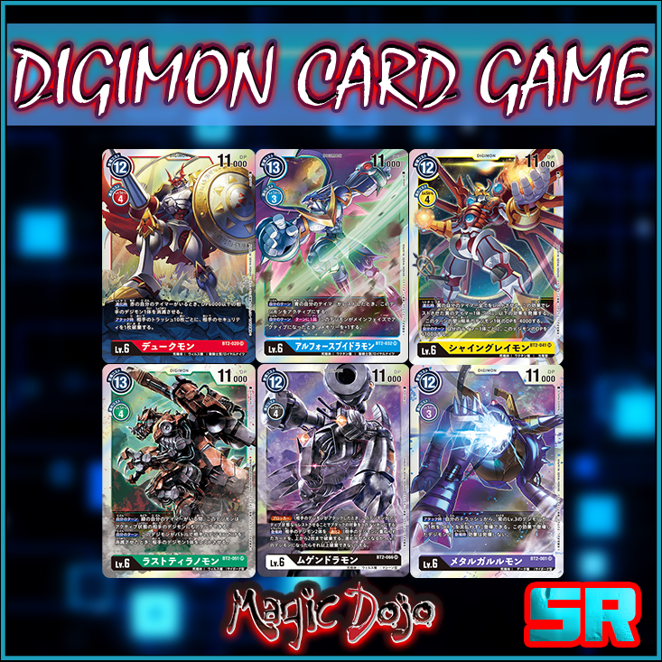 [ Digimon Card Game ] (BT-02) Single Card - Super Rare(SR) - การ์ดเกม ดิจิมอน