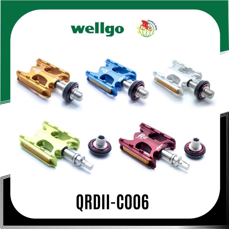 บันไดจักรยานถอดได้ Wellgo รุ่น QRDII C006