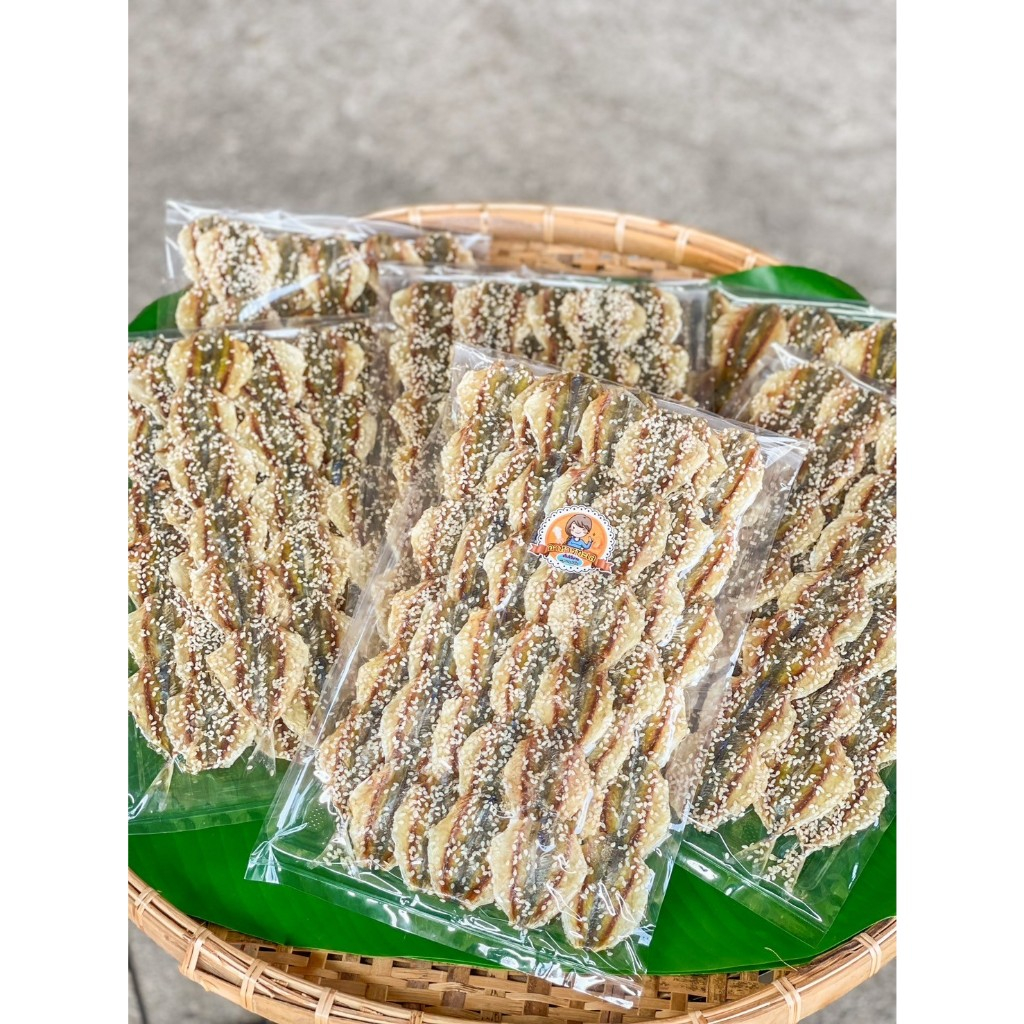 คุณเกียง ปลาข้างเหลืองหวาน สูตรมีงา น้ำหนักสุทธิ500กรัม