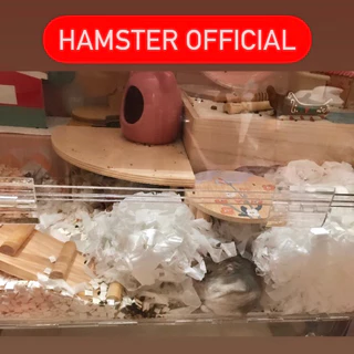 มีส่งด่วน🍄รองกรงอ่อนโยนพิเศษ ไม่พันขน HamsterOfficial Virgin Pulp ไร้ฝุ่น รองกรงทิชชู แฮมเตอร์ ดอเมาส pet