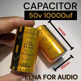 คาปาซิเตอร์ ELNA for audio japan 10000uf 50v 85°c