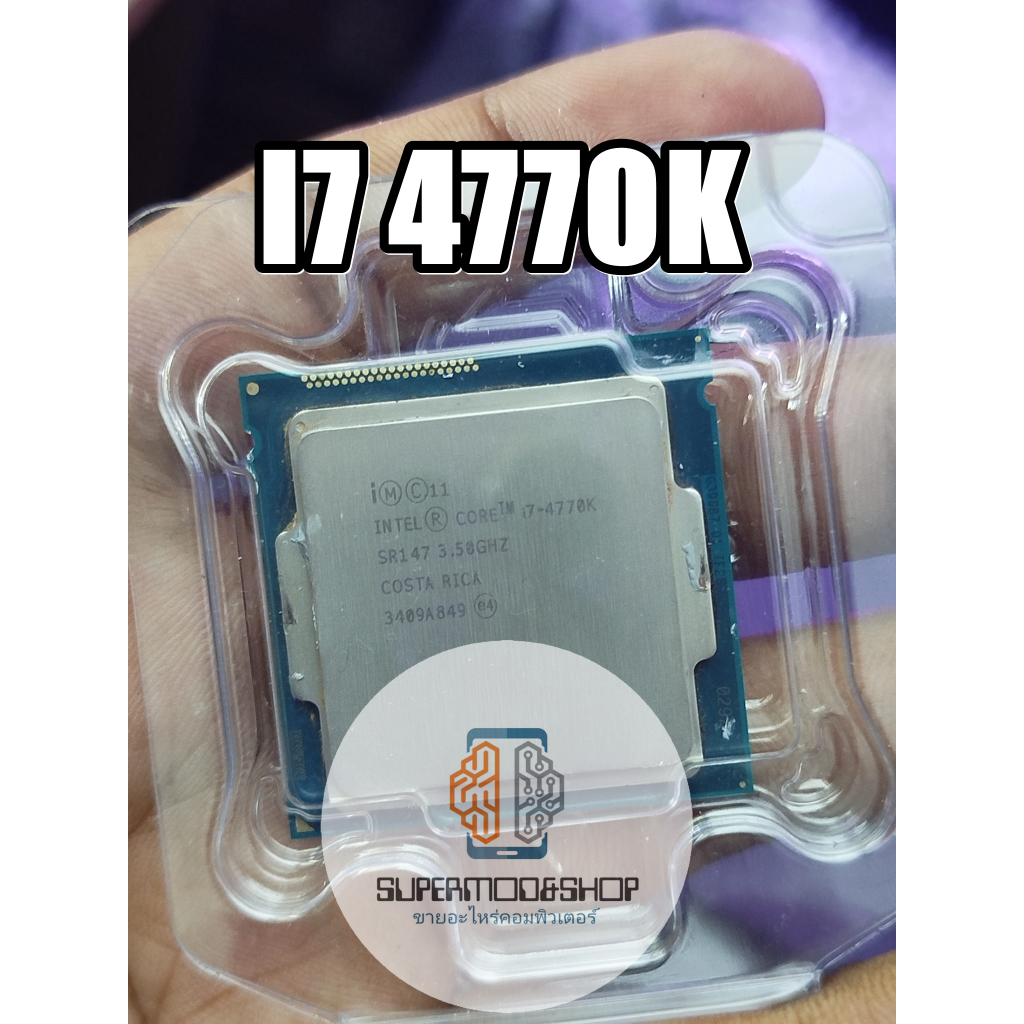 CPU  I7 4770K  4คอร์ 8เทรด [1150][มือสอง]