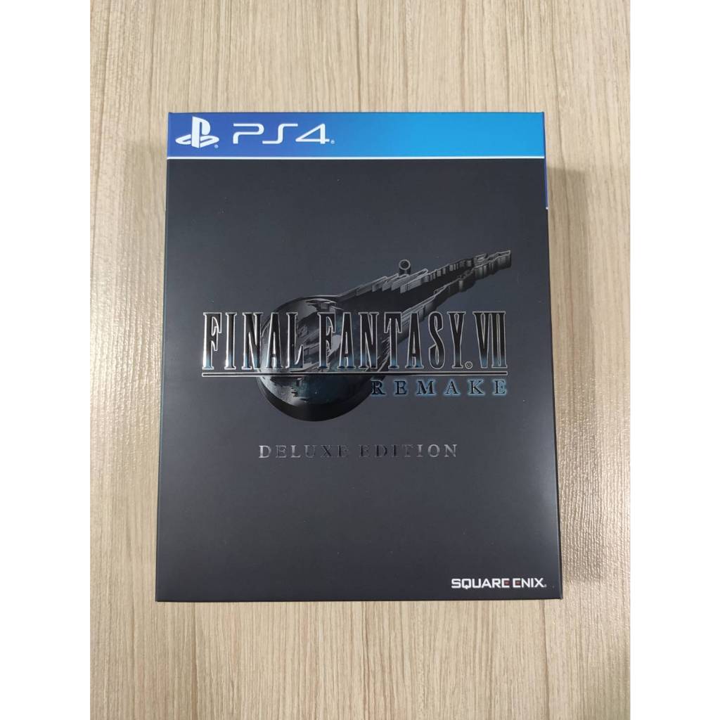 มือสอง PS4 Final Fantasy FF 7 VII Remake Deluxe Edition Zone 3 สภาพดี มีกล่องเหล็ก steelbook ตามรูป