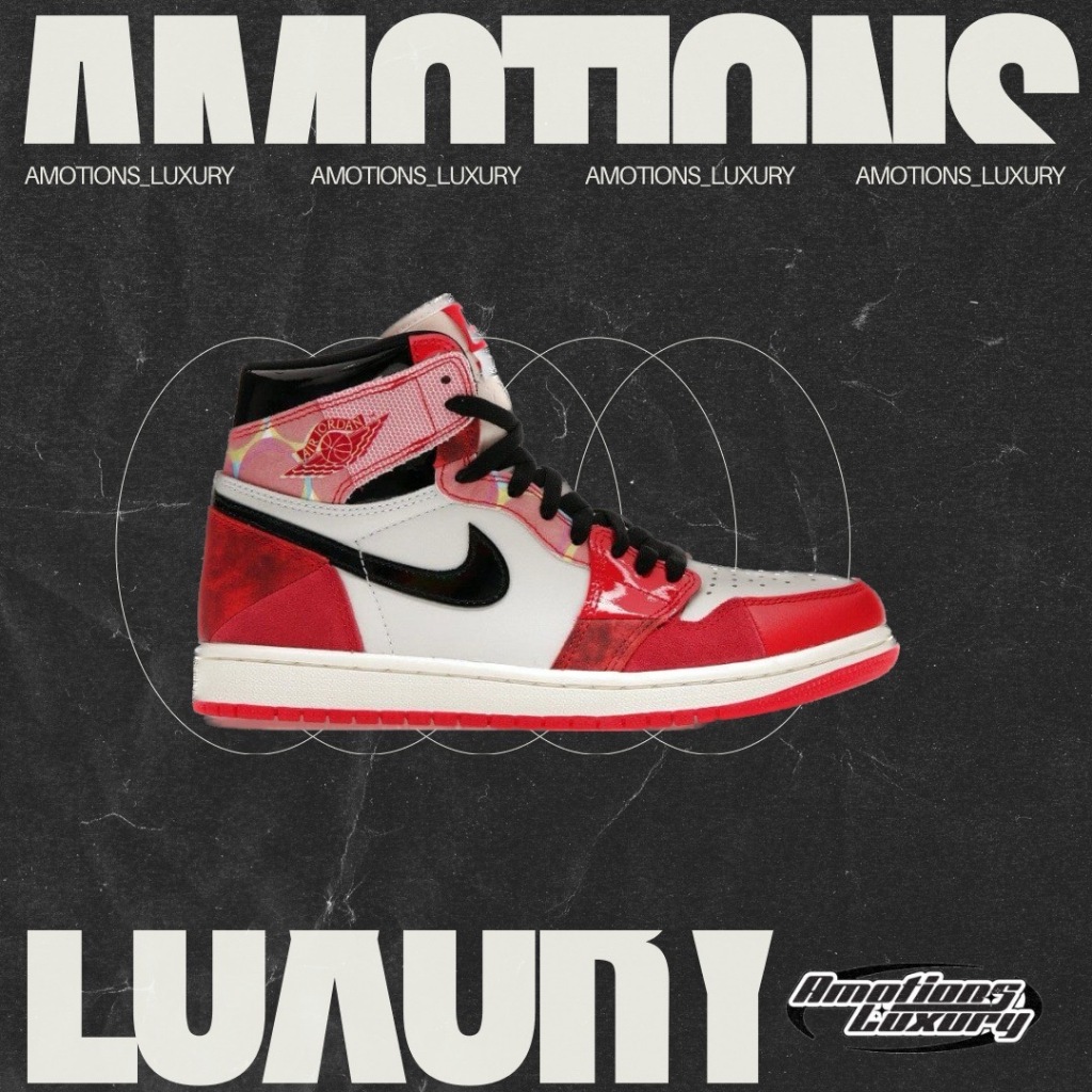 (พร้อมส่ง ของแท้100%) Air Jordan1 High Spider Verse