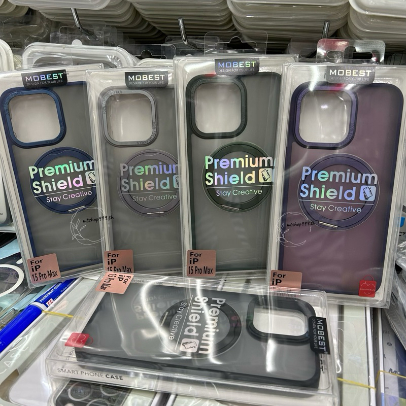 MOBEST เคสกันลอยขีดข่วน เคสแม่เหล็ก ตั้งได้ สำหรับ iPhone 16 16Pro 16ProMax 11 11ProMax 12 12ProMax 14ProMax 15 15Plus