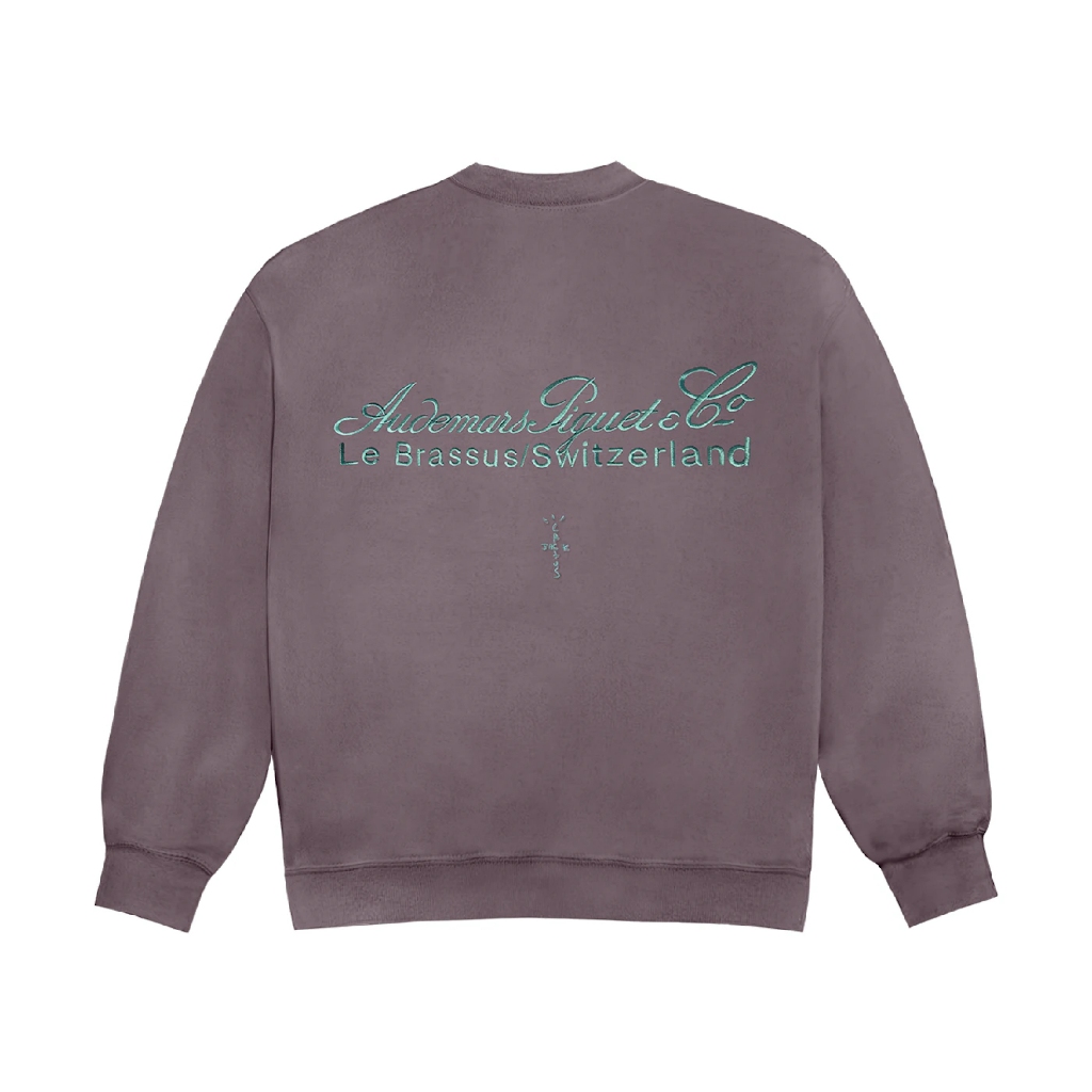 Travis Scott CJ X Audemars Piguet Logo II Crewneck (PURPLE)