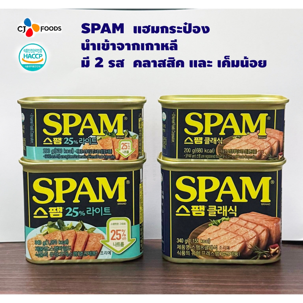 SPAM แฮมกระป๋องเกาหลี