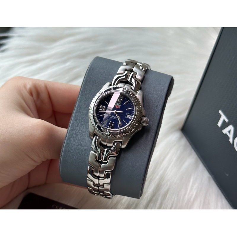 Tag Heuer Link G1 Blue Dial Lady Size