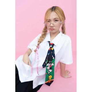 เสื้อบอยมีกระเป๋าล่าง🫧💗zzinzin