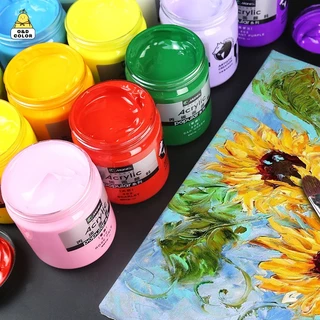 Marie's สีอะคริลิค O&D Color Selected ขนาด 300ml สีสีสำหรับเด็กและผู้ใหญ่สำหรับผ้า/เสื้อผ้า/เล็บ/ผ้าใบ/ หิน ภาพวาดกันน้ำ