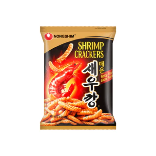 nongshim shrimp snack classic flavor shimp snack spicy ขนมเกาหลี ขนมข้าวเกรียบกุ้ง 농심 새우깡 75g