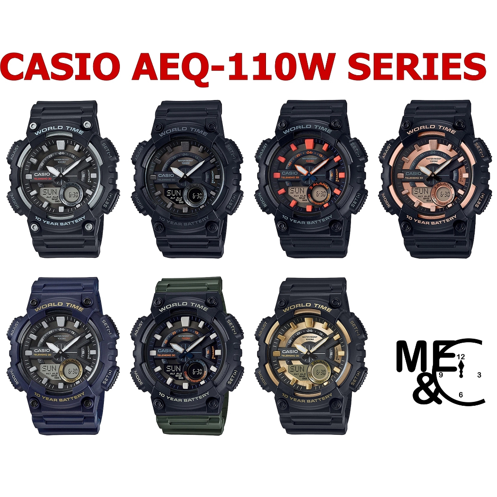 CASIO AEQ-110W SERIES ของแท้ ประกัน CMG