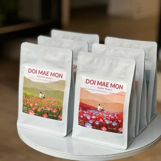 เมล็ดกาแฟคั่วเข้ม,คั่วกลาง ดอยแม่มอญ (Doi Mae Mon)