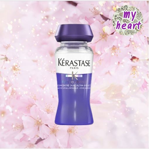 Kerastase Fusio Dose Concentre Ultra-Violet 12 ml สำหรับผมที่ฟอกสี ทำสีโทนหม่น