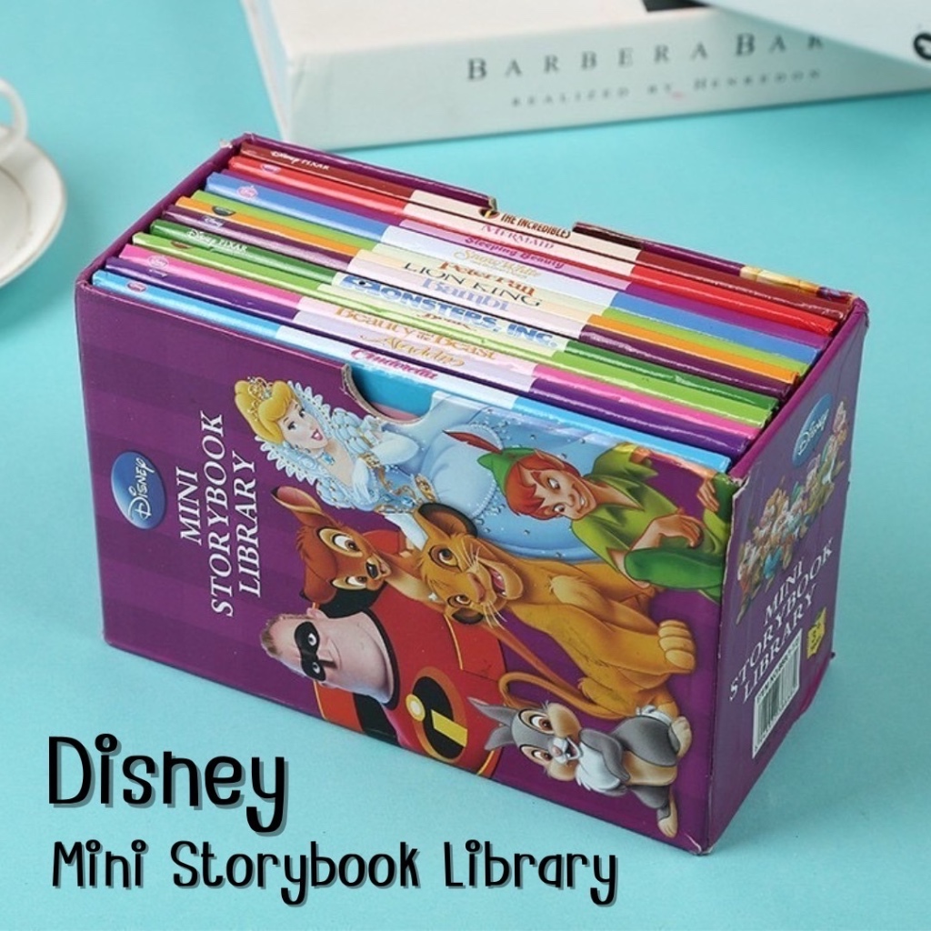 หนังสือนิทาน Disney Mini storybook Library ภาษาอังกฤษ เด็ก children picture book