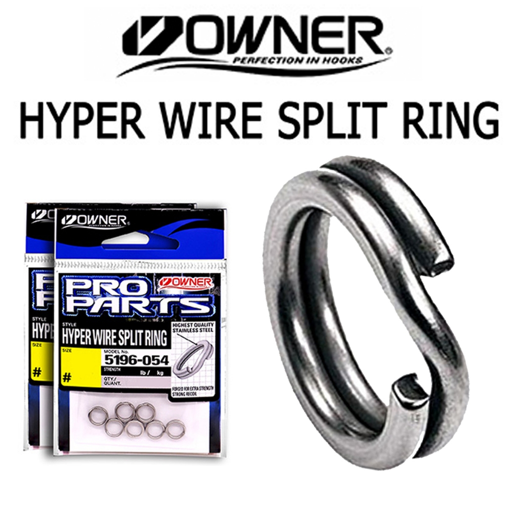 สปริทริง Owner  Pro Parts  Hyper wire SplitRing (รหัส 5196)