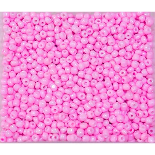 ลูกปัดเม็ดทราย 4 มิล (6/0) 25g (260 เม็ด+)