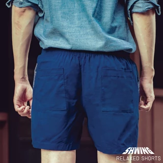 กางเกงขาสั้นผู้ชาย เอวยืด สไตล์ญี่ปุ่น 16 นิ้ว เหนือเข่า เบาสบาย SHWING RELAXED SHORTS ใส่สบาย