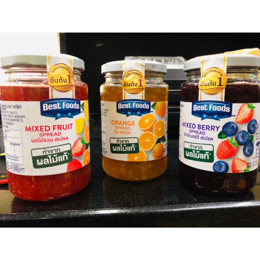 เบสท์ฟู้ด ผลิตภัณฑ์ทาขนมปัง รสชาติต่างๆ ตราเบสท์ฟู้ด ขนาด 150-340 กรัม