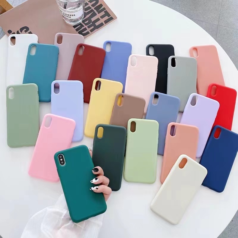 เคส Realme Ralme9i  Realme10T 5g C33 C30 C30s C55 C21 เคส กำมะหยี่โครเมียมสี สำหรับรุ่น Realme สินค้