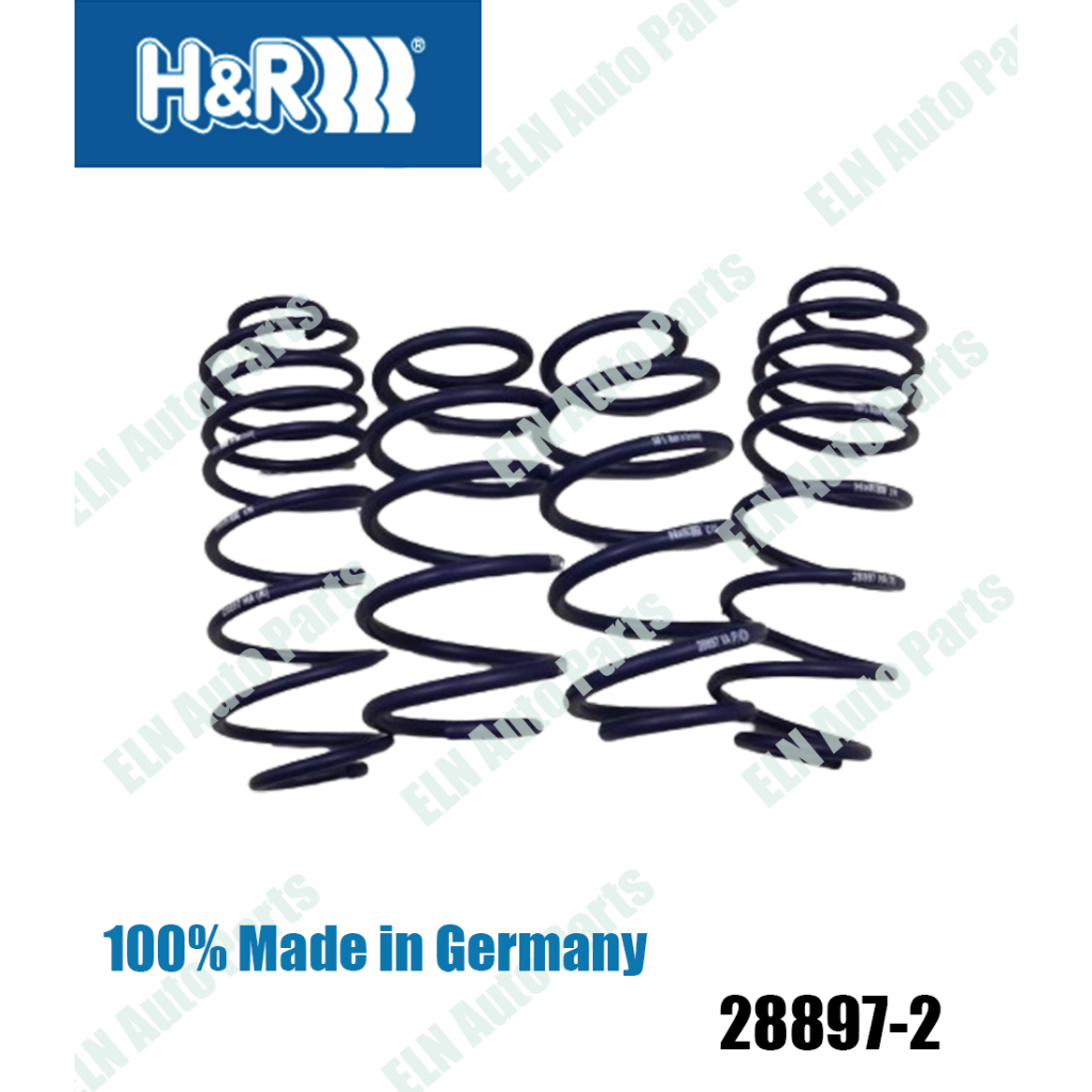 H&amp;R สปริงโหลด (lowering spring) โฟล์คสวาเกน VW Beetle type16 1-2,1.4 TSi 4cyl. ปี 2011 เตี้ยลง หน้า 30, หลัง 40 มิล