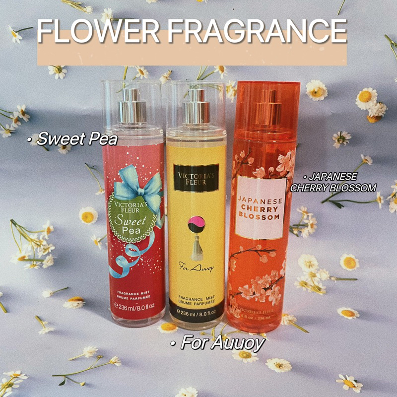 น้ำหอม Victoria’s Fleur bath & body works fragrance mist สเปรย์น้ำหอมฉีดตัว 236 ml