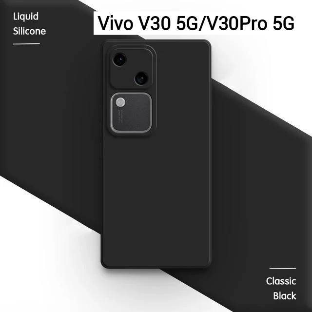 Vivo V30e 5G/V30Pro 5Gตรงรุ่น(พร้อมส่งในไทย)เคสTPUนิ่มสีพาสเทลแบบคลุมกล้องVivo V30 5G/V30 Pro 5G