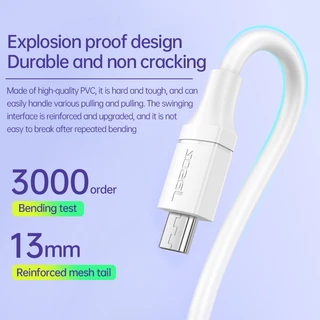 ⚡ส่งจาก กทม⚡Jasoz สาย Micro USB Cable 5V/3A Fast Charging สําหรับแท็บเล็ต โทรศัพท์มือถือ Android