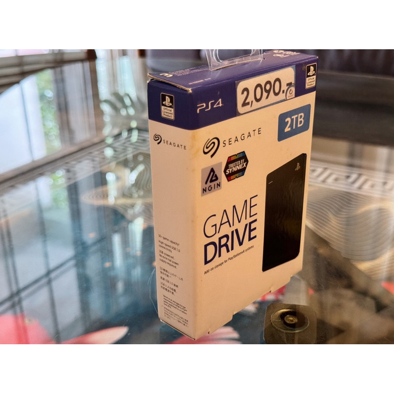 Seagate HDD Ext 2TB Game Drive for PS4 USB3.0 (NEW)