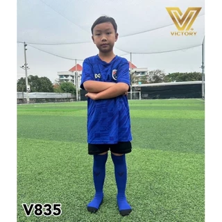 ถุงเท้าฟุตบอล เด็ก ยาวถึงหัวเข่า Victory Junior Calf Cramp Socks / 9 สี