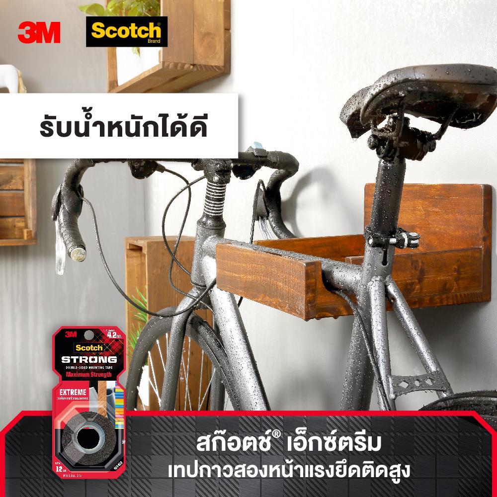 3M เทปกาว 2 หน้า แรงยึดสูง 12 มม. x 1.5 ม. เทปกาวสองหน้าชนิดแรงยึดติดสูงพิเศษ 3เอ็ม เทปกาว 2 หน้า ราคา ถูกที่สุด ดีลบีเคเค แกลเลอรีภาพที่ 8