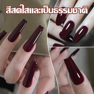 ยาทาเล็บ XEIJAYI ยาทาเล็บเจล สีทาเล็บ สีทาเล็บกึ่งเจล น้ํายาทาเล็บเจล เล็บเจลสีนู้ดน้ำแข็งโปร่งใส สีสวย ติดทน 31สี 10ml
