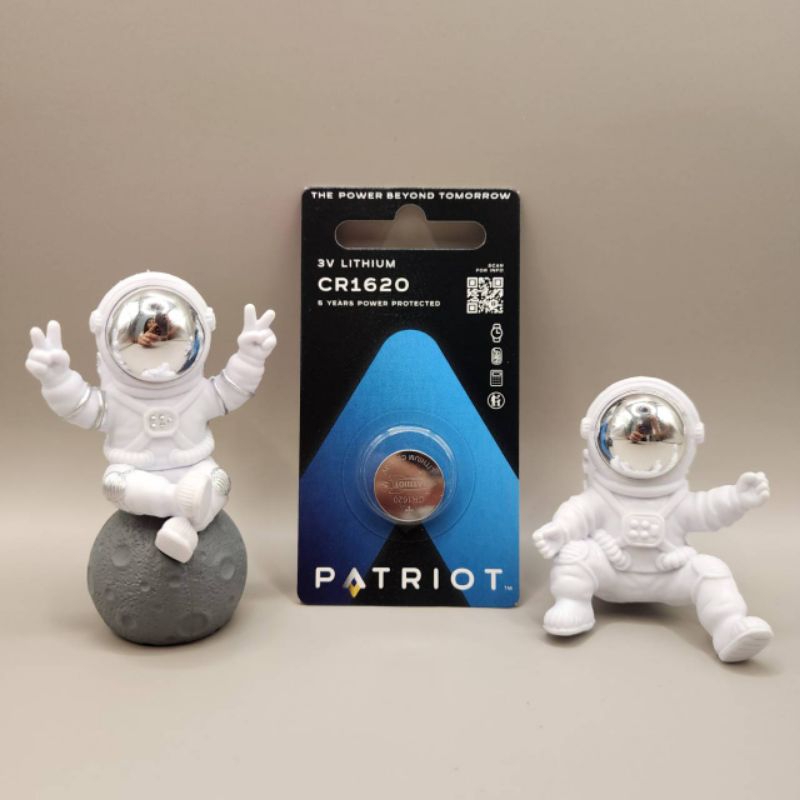 ถ่านกระดุม Patriot ถ่านเจ้าพลัง รุ่น CR1620/CR1632/CR2016/CR2025/CR2032