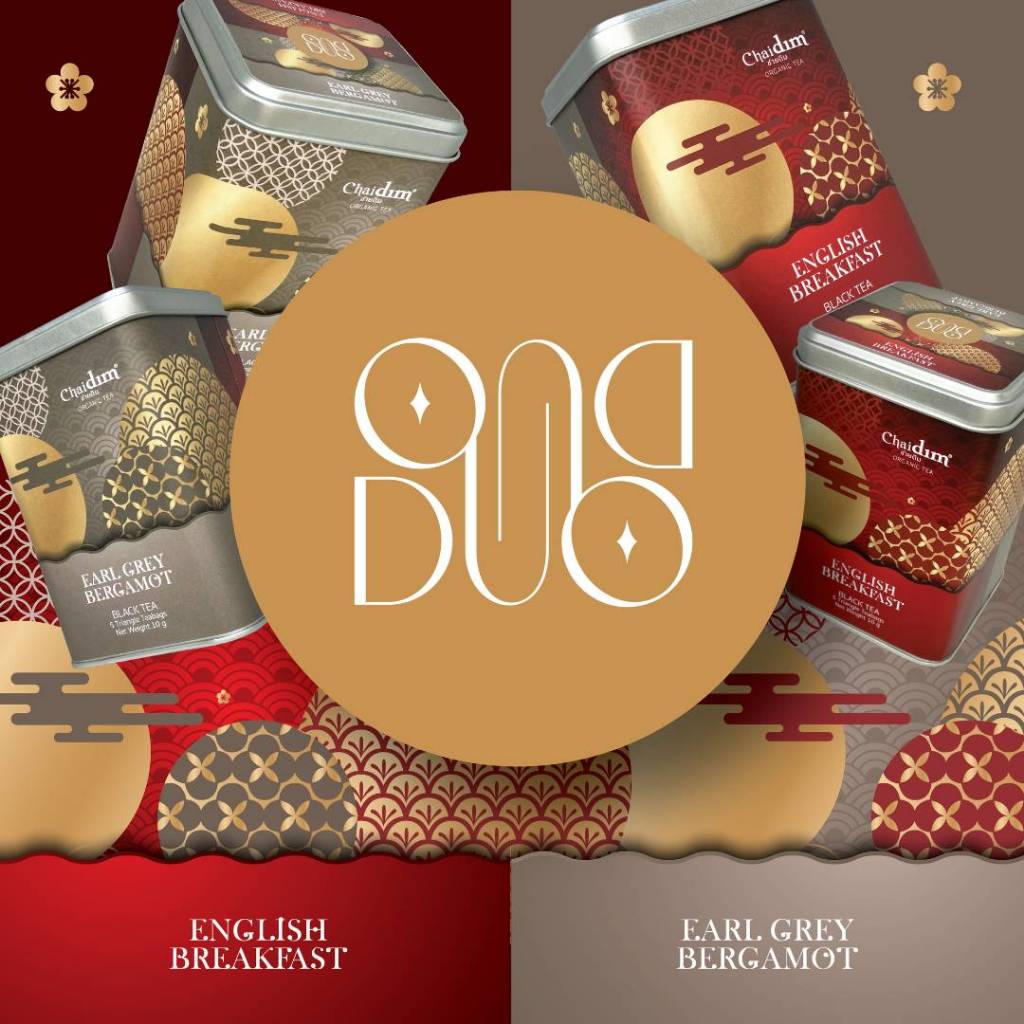 Chaidim DUO Box English Breakfast Black Tea 5 Teabags & Earl Grey Black Tea 5 Teabags