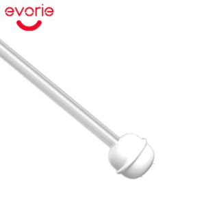 Evorie Tritan ชุดหลอดสำรองสำหรับแก้วหัดดูดขนาด 200ml แถมแปรงทำความสะอาดหลอดฟรีในชุด