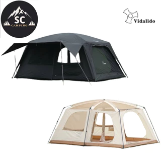 Vidalido Poon Saan Tent Cabin รุ่นอัพเกรด เต็นท์ขนาดใหญ่ 4-5 คน กางง่าย สวยงามในราคาเบาๆ
