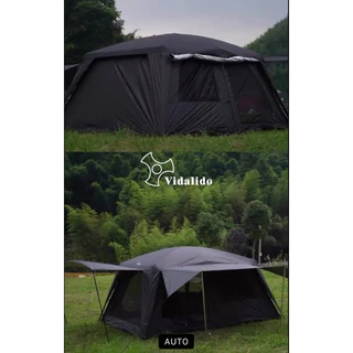 Vidalido Poon Saan Tent Cabin รุ่นอัพเกรด เต็นท์ขนาดใหญ่ 4-5 คน กางง่าย สวยงามในราคาเบาๆ