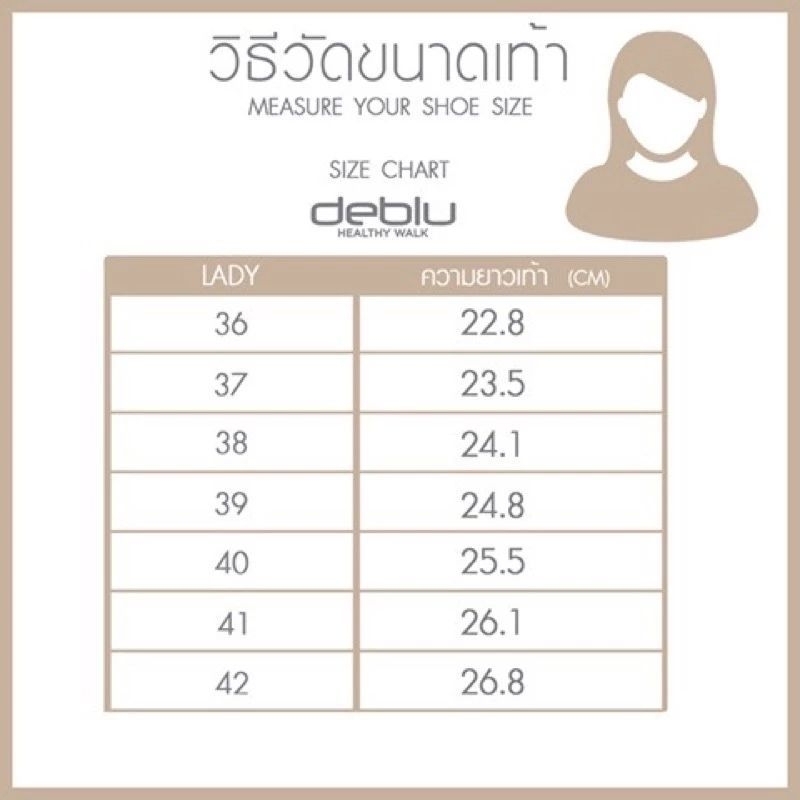 NFshoes ถูกสุด! รองเท้าแตะหญิง หูคีบ เพื่อสุขภาพ Deblu เดอบลู รุ่น L9232 ไซส์ 36-41 พื้นนุ่ม เบา ใส่สบาย