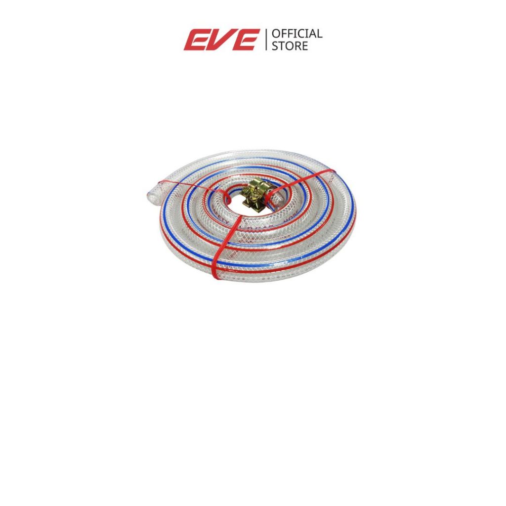 EVE สายแก๊สแรงดันต่ำ (Low) ยาว 1.5 เมตร พร้อมเข็มขัดรัดสาย