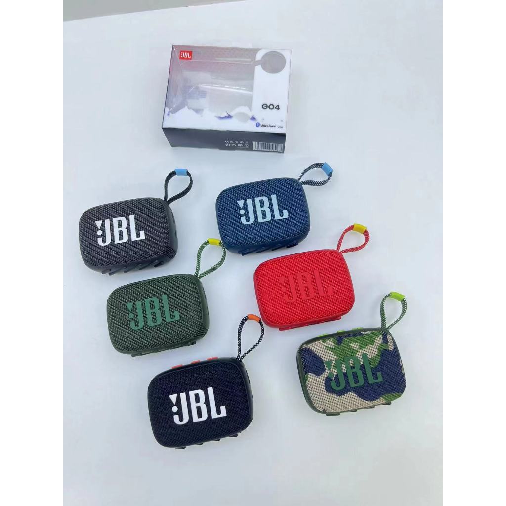 ลำโพงบลูทูธ ลำโพงไร้สายแบบพกพากันน้ำ GO 4 Wireless Bluetooth Speaker