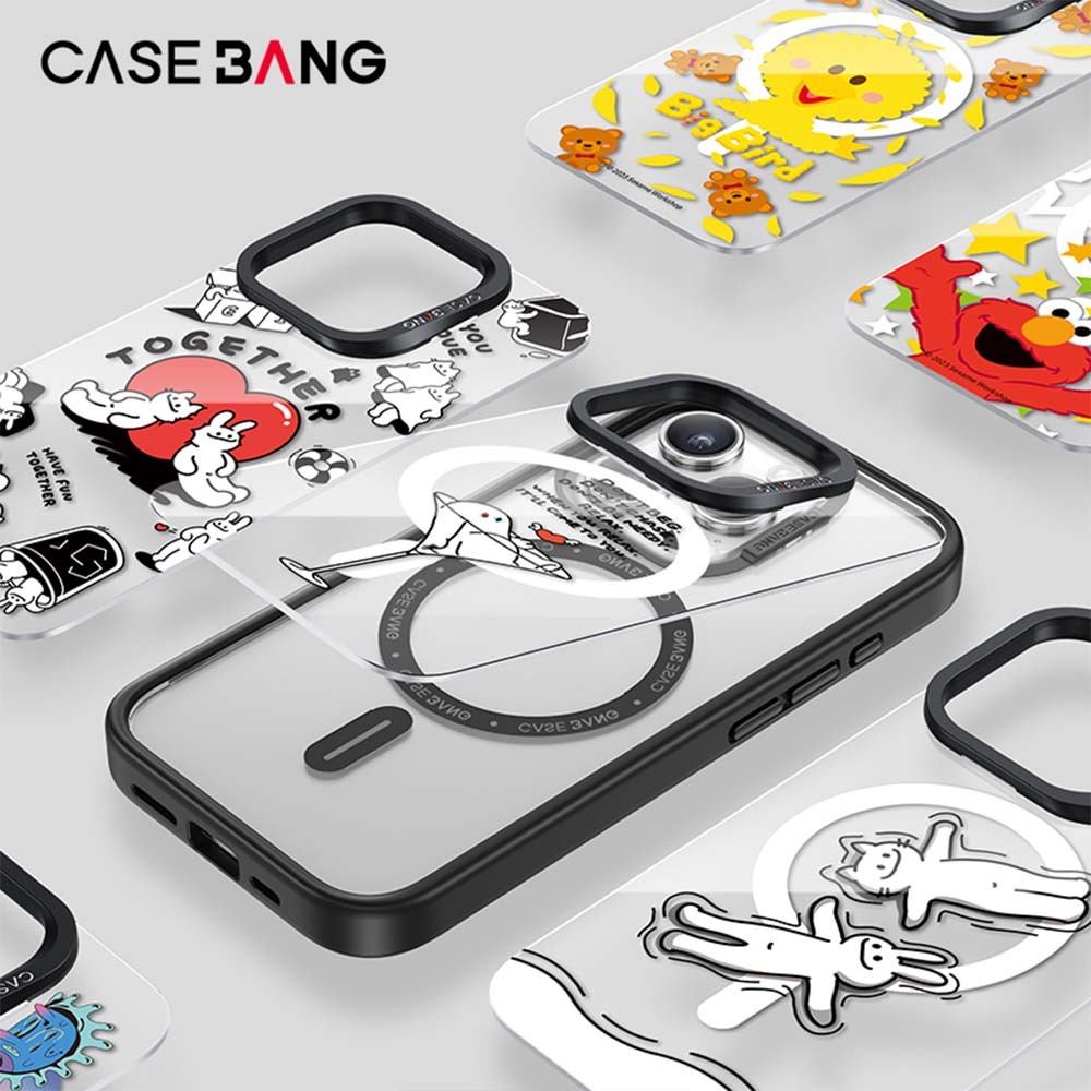 [Casebang Body Frame] เคสสำหรับไอโฟน13 ProMax/14Pro/14ProMax/15Pro/15ProMax เคส DIY ใส่แผ่นรองด้านหลังได้ ลิขสิทธิ์Benks