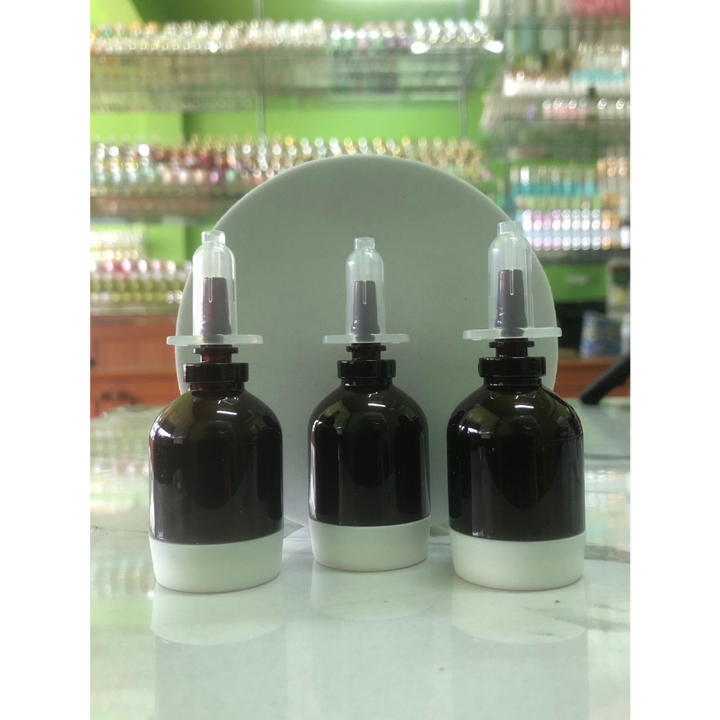 DBAC18 ขวดหยดสีชา ขนาด 10 ml