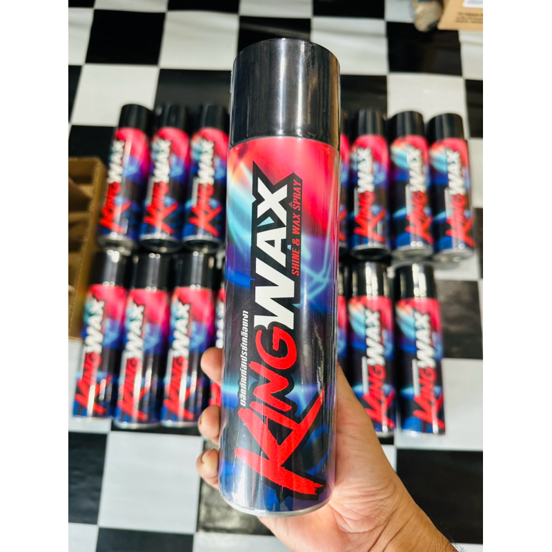 KING WAX สเปรย์เคลือบเงา