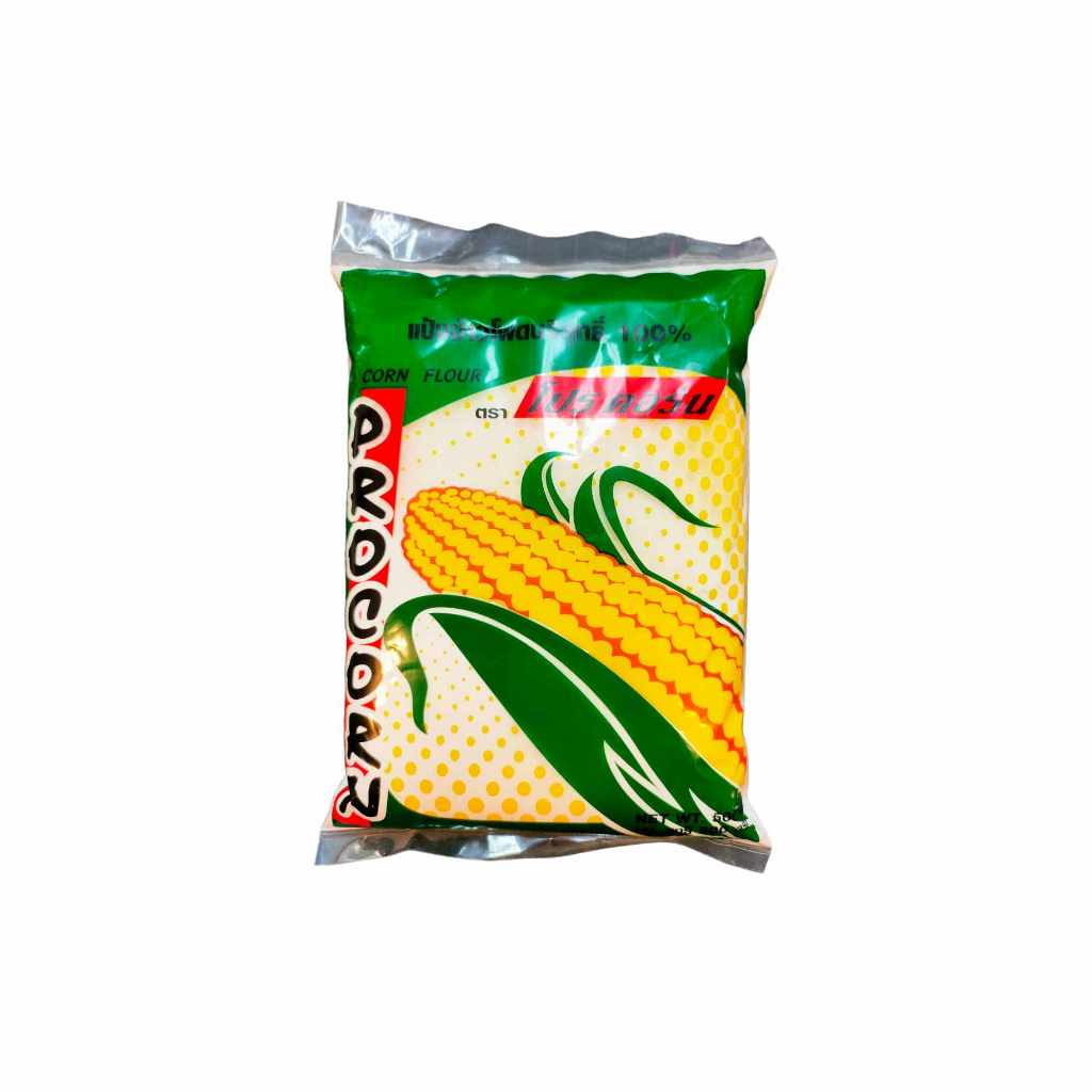 แป้งข้าวโพด ตราโปรคอร์น แป้งข้าวโพด 100% ถุง500 กรัม และ ถุง 1 กิโลกรัม ราคา ถูกที่สุด ดีลบีเคเค แกลเลอรีภาพที่ 3