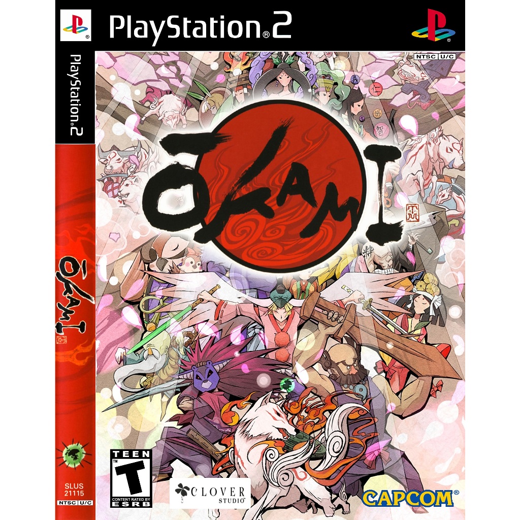 Okami แผ่นเกม PS2  Playstation 2