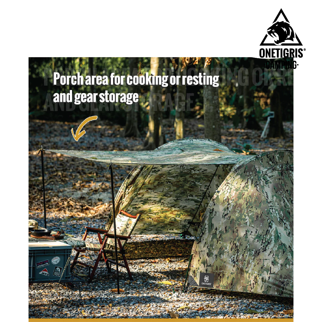 OneTigris เต็นท์ Multicam COMETA Camping Tent thumbnail 9