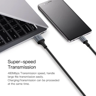 [ติดตาม รับส่วนลด] Orsen by Eloop S8 สายชาร์จ 2in1 PD 100W 5A USB Type C ยาว1.5เมตร ชาร์จโน๊ตบุ๊ค