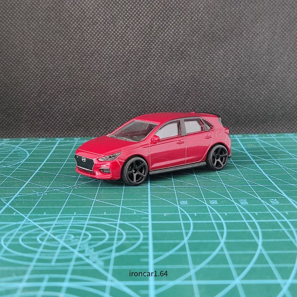 majorette hyundai i30n สีแดง หายาก