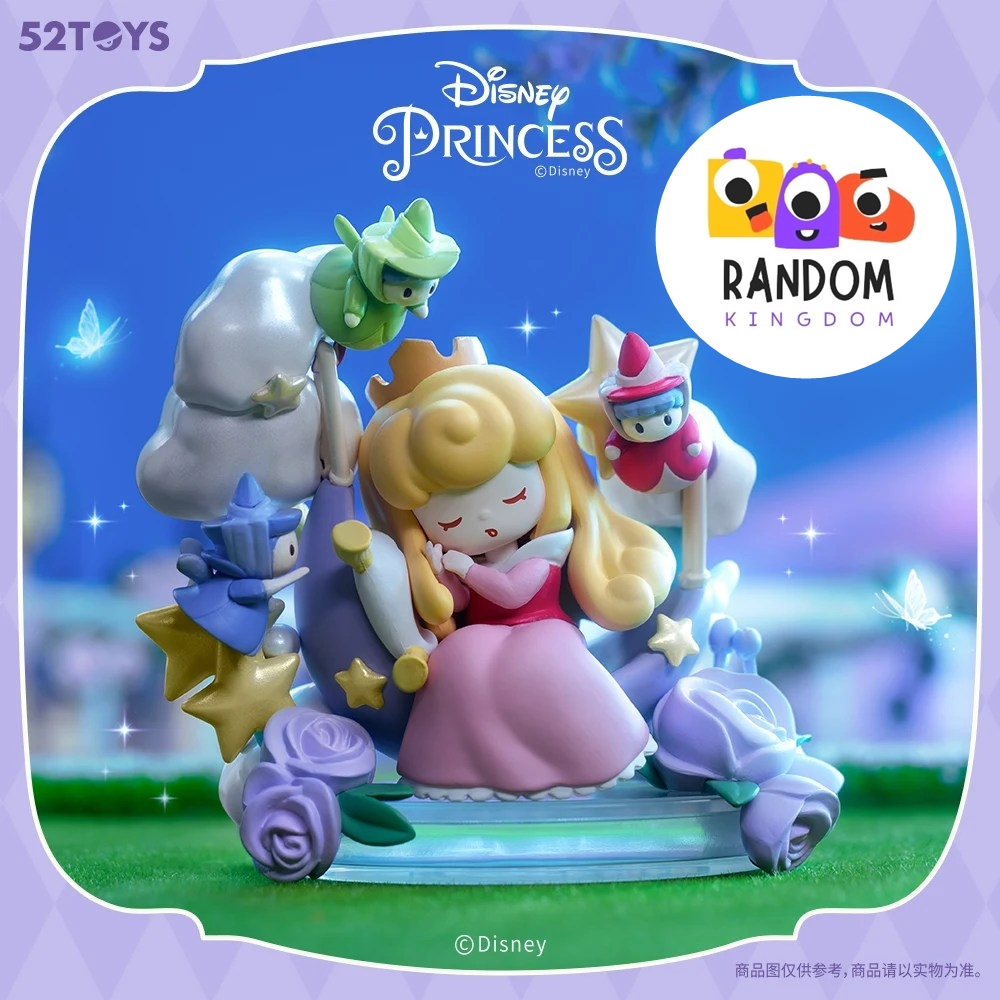 🌈🌈[ยกbox-ลด100฿] Disney Princess ชิงช้า🌈🌈โมเดล ของเล่น ของขวัญ เจ้าหญิง ดิสนีย์ disney ดิสนีย์ 52toys Floral Swing