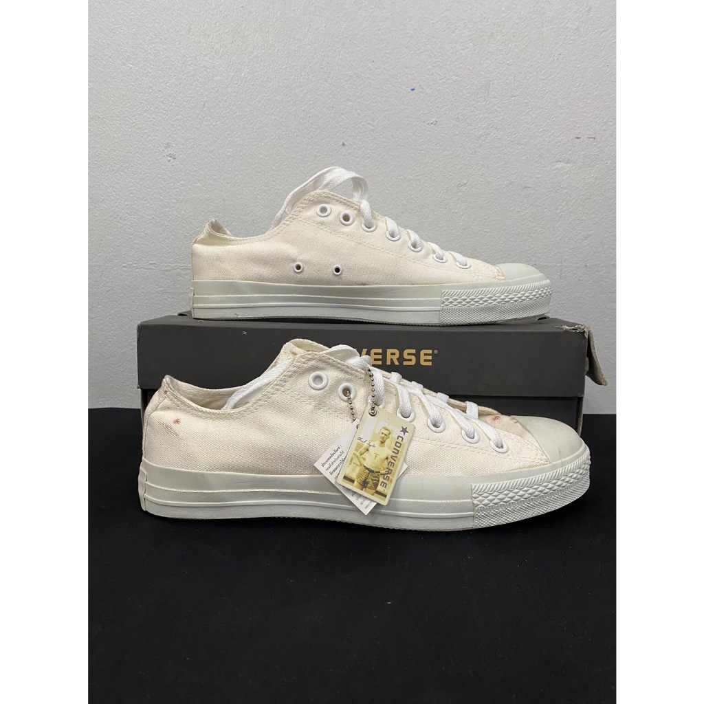 [27CM] CONVERSE ALL STAR MONOCROME OX WHITE MADE IN THAILAND